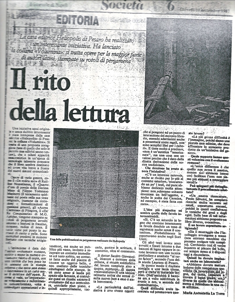 Il Giornale di Napoli Gioved 10 settembre 1987 1